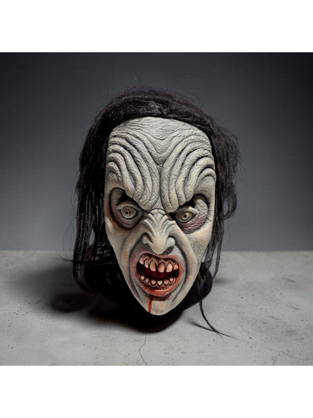 Zagone Studios Psyched Vampire Alien Latex Adult Halloween Mask. Made in USA!